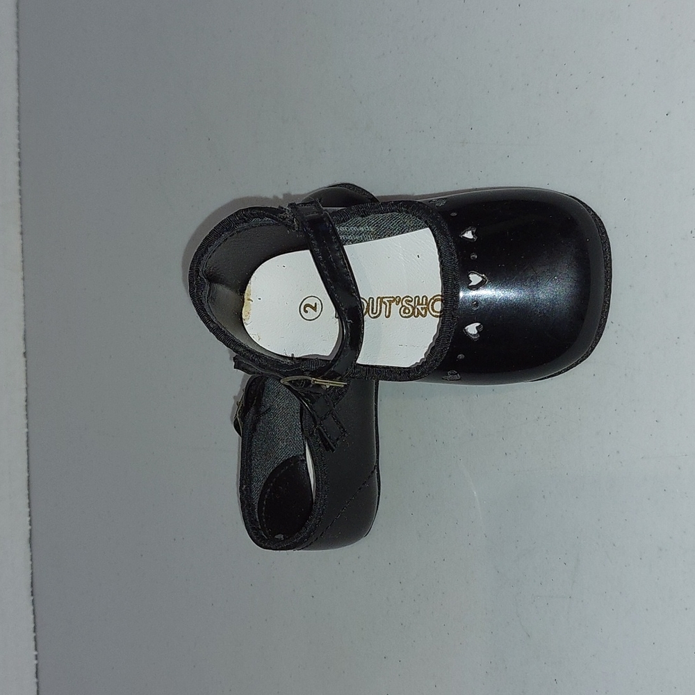 COPY - Vintage Bout'Shou Toddler Black Shoes size 2